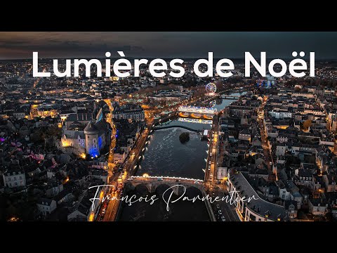 Illuminations de Laval vues du ciel - François Parmentier Visuals - 4K