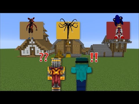 MC Naveed - Minecraft - MINECRAFT DON'T CHOOSE THE WRONG SPOOKY HOUSE !! DANGEROUS MOBS INSIDE !! Minecraft Mods