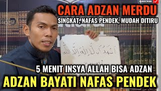 Download lagu Learn the melodious adhan bayati with short breaths, easy to imitate, 5 minutes is possible mp3