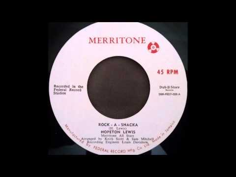 HOPETON LEWIS - Rock-A-Shacka [1966]