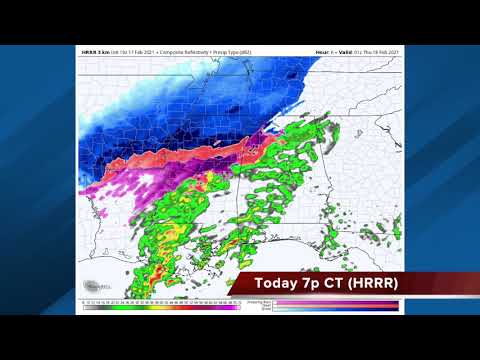 February 17, 2021 Weather Xtreme Video - Afternoon Edition