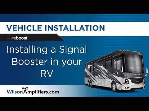 Install a Signal Booster kit in a RV | WilsonAmplifiers.com