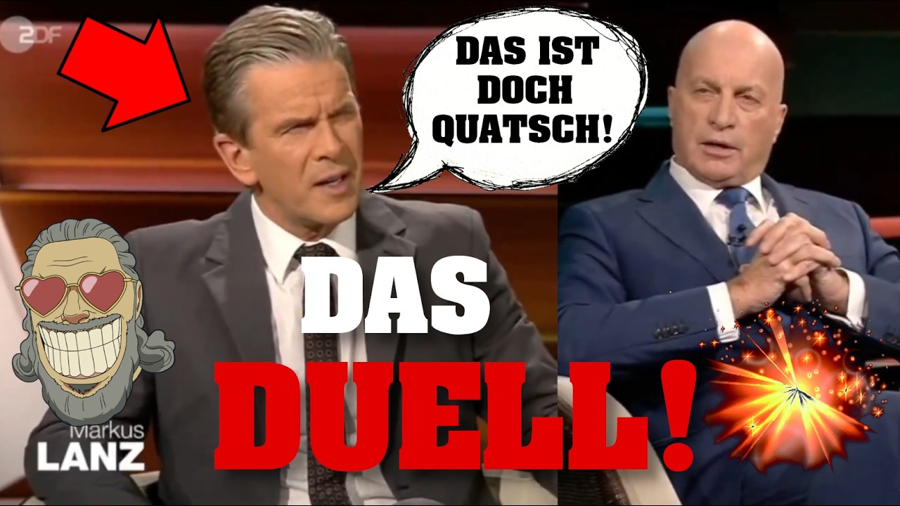 LANZ gerät mit AfD-Studiogast heftig ANEINANDER! 💥⚡️ | Markus Lanz #PolitSatire
