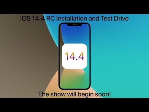 iOS 14.4 RC Installation and Test Drive
