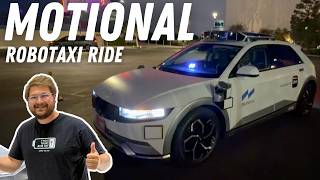 My First Autonomous Motional Ride! Hyundai Motor Group's Robotaxi Service