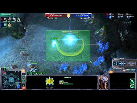 mouz CC Hasu (P) vs mTw SuperNova (T) - G1 - StarCraft  2 - SC1810