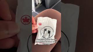 WHAT IT’S LIKE FLYING AIR CANADA ECONOMY. 🇨🇦 #aircanada #canada #toronto #travel #economyclass