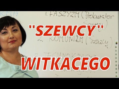 83. Polish Matura exam: "The Shoemakers" by Witkacy.