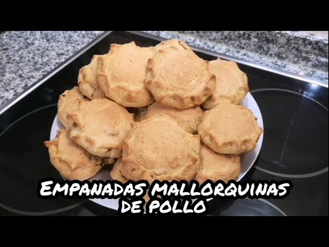 COMO PREPARAR EMPANADAS MALLORQUINAS DE POLLO Y CEBOLLA (PANADES) RECETA PASO A PASO