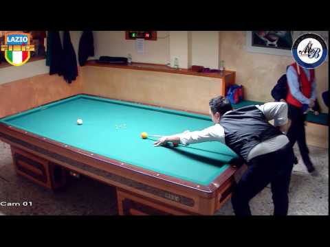 Proietti vs Sensi 2 Cat - 3ªProva Camp.Regionale - CSB Martino's Billiards(LT) 1/2Apr2017