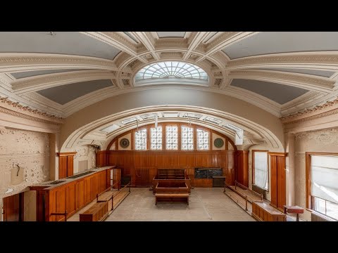 Exploring Abandoned Historic Court House Built in 1843