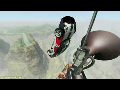 Speed ​​Jumping Cars Siren Heads Gorge