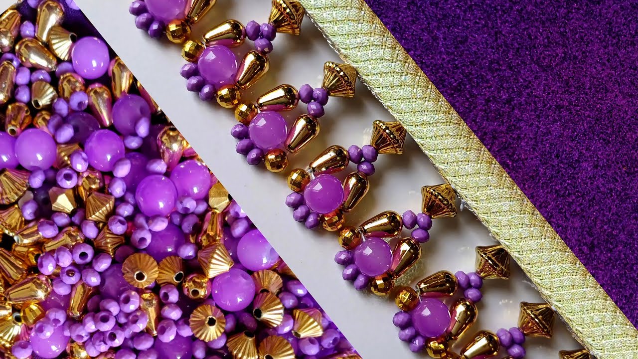 I apply my own unique ideas and techniques for sewing and designing tassel embroidery."#DIY💥💥💥