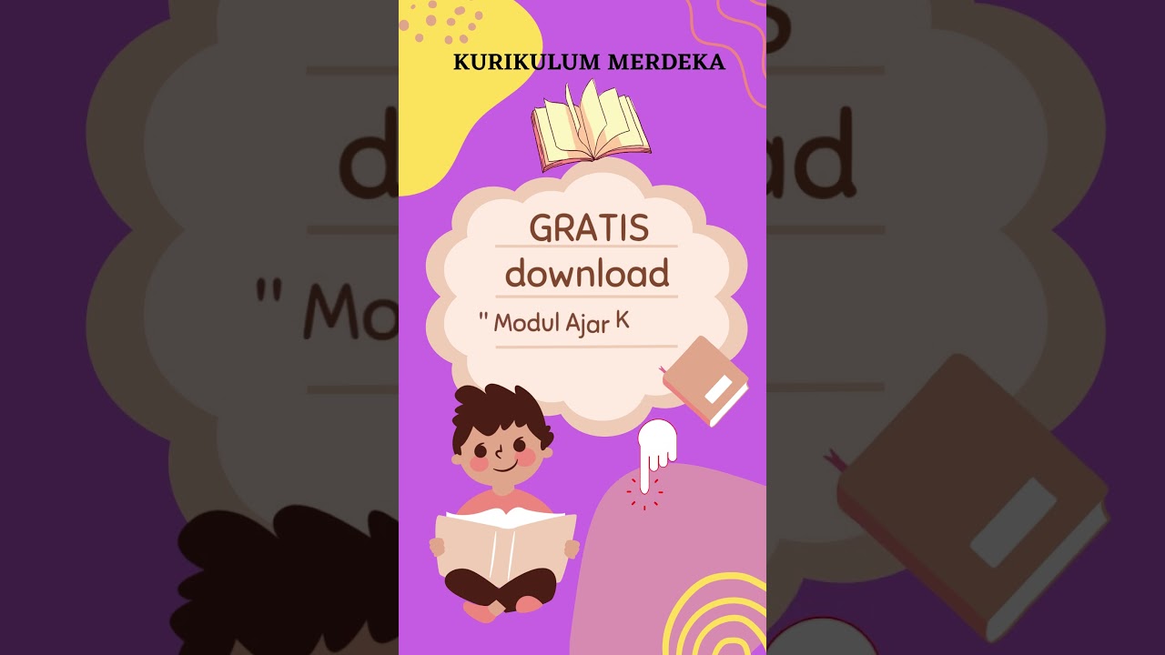 Download Modul Ajar Kurikulum Merdeka Kelas 1 Full Lengkap Gratis #modulajar #kurikulummerdeka