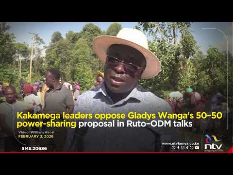 Kakamega leaders oppose Gladys Wanga’s 50–50 power-sharing proposal in Ruto–ODM talks