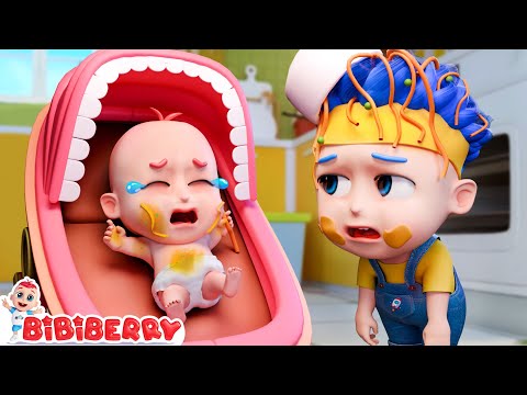 Diaper Song 👶 Bubble Bath Song | Funny Baby Songs | Bibiberry Nursery Rhymes & Kids Songs