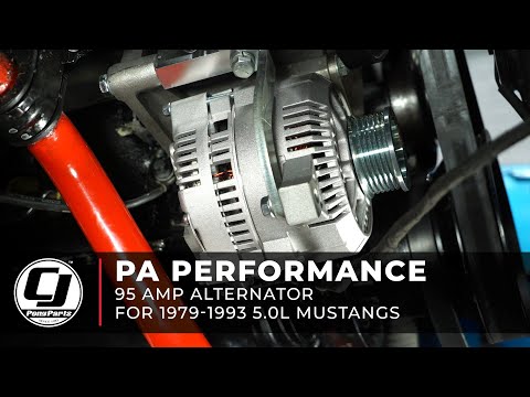 1979-1993 Mustang Install | PA Performance Alternator