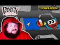 Caseoh Reacts To POPPY PLAYTIME Animation Compilation
