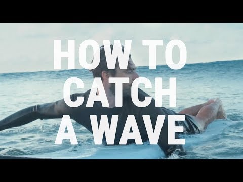 How to Catch an Unbroken Wave | How Surfers Paddle into Green Waves