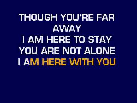 Michael Jackson - You Are Not Alone Karaoke