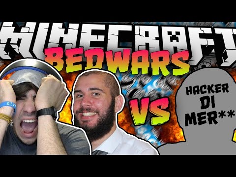 BESTEMMIE, HACKER, MOUSE DISTRUTTI !!!! - MINECRAFT BEDWARS W/ TearlessRaptor