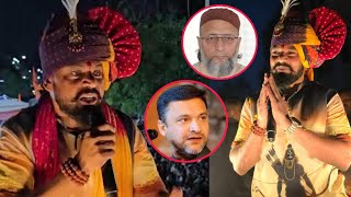 Download lagu T Raja Singh Direct Warning To Owaisi Brothers During Ramnavami Shobhayatra Processionin Hyderabad. mp3