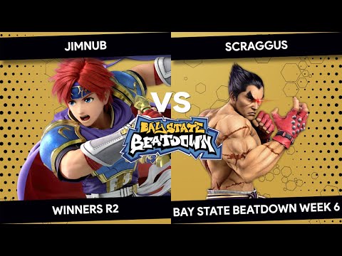 Bay State Beatdown #6 - Jimnub (Roy) vs Scraggus (Kazuya) - Winners R2