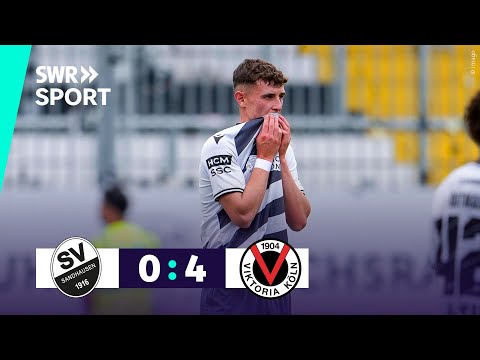 SV Sport Verein 1916 Sandhausen 0-4 FC Viktoria Köln