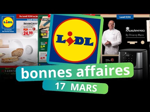 LIDL 17 MARS LES BONNES AFFAIRES