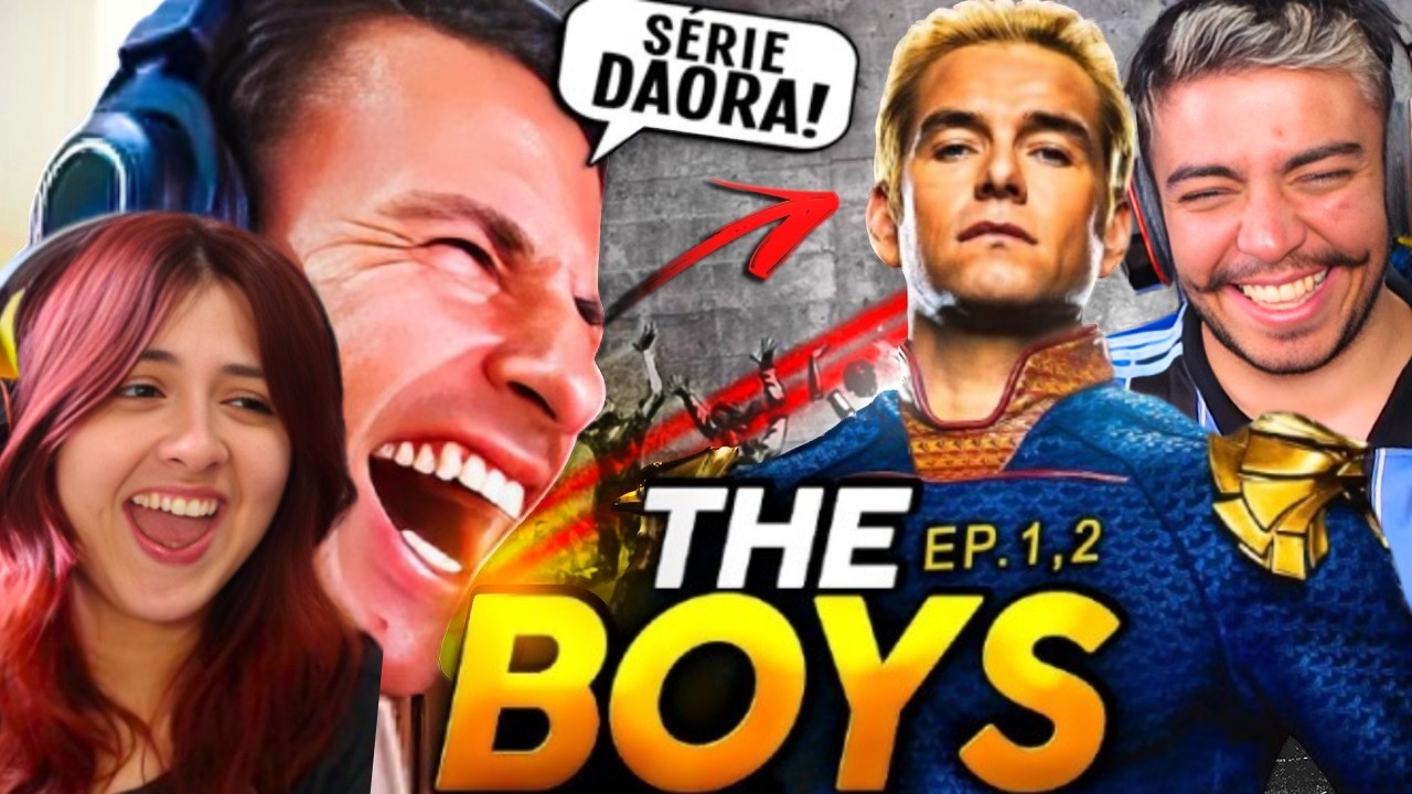 SUPER XANDÃO ASSISTINDO THE BOYS 1ª TEMPORADA | EP. 1 e 2 | REACT