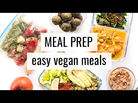 1. VEGAN MEAL PREP | easy & quick recipes