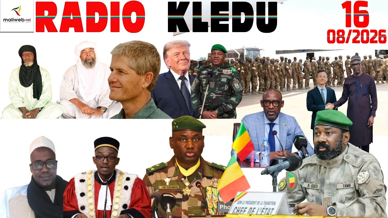 La Revue de Presse de la RADIO KLEDU du 17 Août 2026