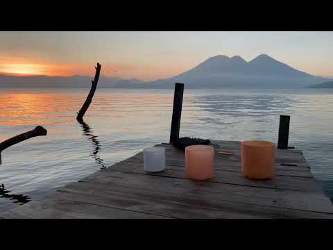 Ambient Music for meditation, yoga, chill from Lake Atitlan