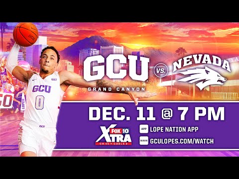 GCU Men's Basketball vs Nevada  |  Dec. 11, 2020