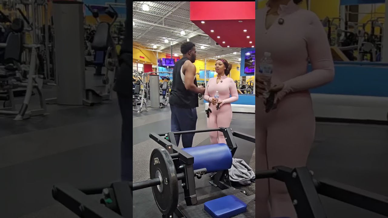 Flirting with my Gym Crush 😍