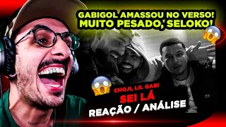 Download lagu GABIGOL NO SOM! Choji, Lil Gabi - Sei Lá (prod. Papatinho) [Reação/ Análise] mp3