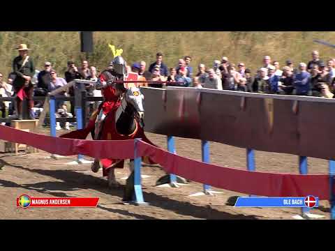 European Championship 2023 Spøttrup Castle Joust Group 1