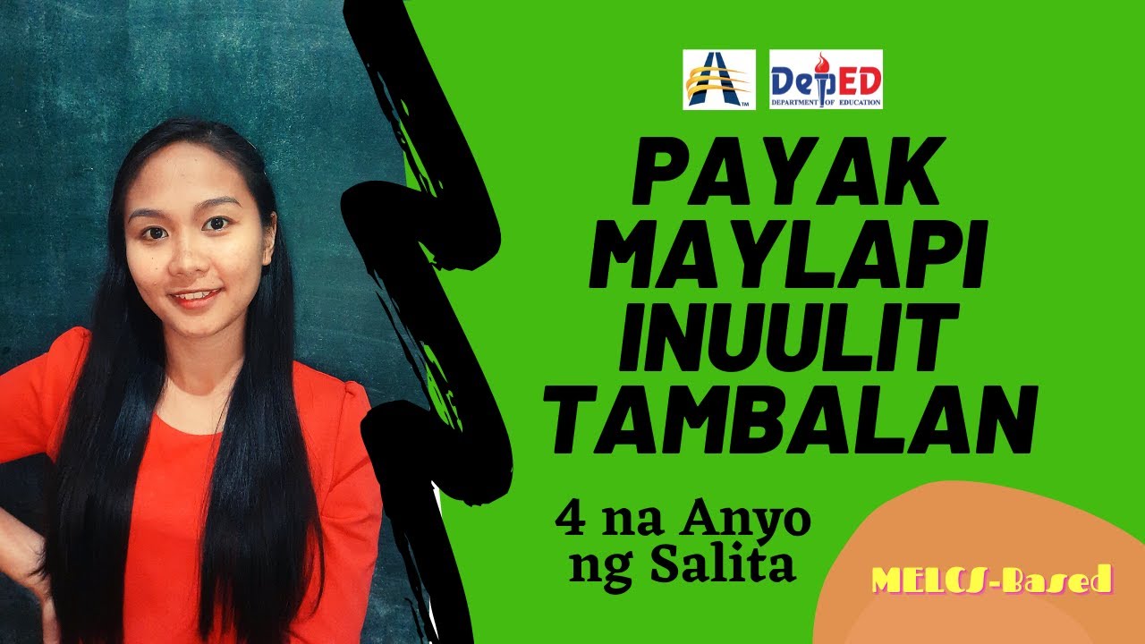 Putar video Payak, Maylapi, Inuulit, Tambalan: Ang Apat na Anyo ng Salita: MELCS-Basedl Japhet Rombo sekarang Payak, Maylapi, Inuulit, Tambalan: Ang Apat na Anyo ng Salita: MELCS-Basedl Japhet Rombo