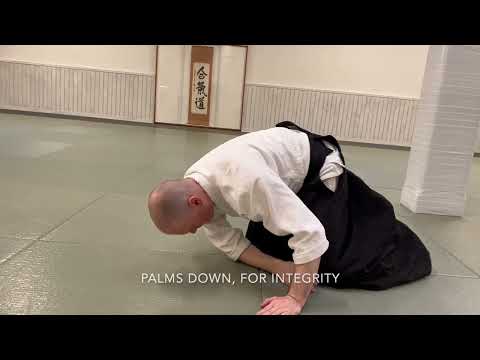 High fall preparation: Balance, flexibility and strength. Forward variation