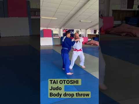 TAI OTOSHI   judo   BODY DROP THROW 体落 technique breakdown