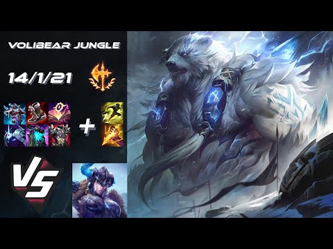 JUNGLE Volibear vs Sejuani - NA Grandmaster Patch 25.S1.2