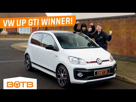 DREAM Delivery! Hussein al Salehi BOTB Midweek Car Winner – New VW Up! GTI
