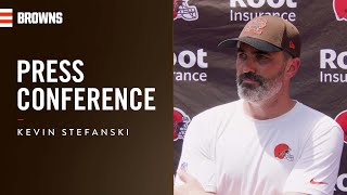 Kevin Stefanski "I really appreciate this group, and how they work"