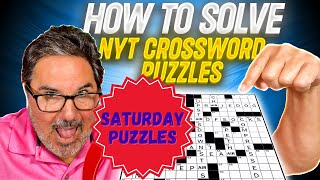 HARD Saturday NYT Crossword Puzzle Solve  [Full Walk-through]