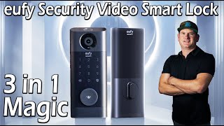 Eufy Smart Security Video Door Lock - 3 in 1 Magic