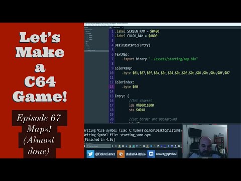 Lets Make a Commodore 64 Game - Episode 67 - 06/03/2021