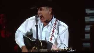 George Strait LIVE - Intro &amp; &quot;The Fireman&quot; in Denver, CO (Pepsi Center 04.05.14)