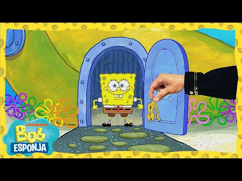 ¡Episodio de 5 MINUTOS! | ¡La nueva casa de Bob Esponja! | Bob Esponja en Español