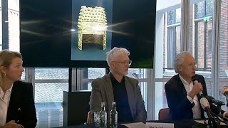 Gestohlener 2.500 Jahre alter Goldhelm in den Niederlanden sichergestellt