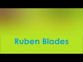 Ruben Blades: Baby In Black - Mi Coleccion de Salsa Ruben Blades: Baby In Black